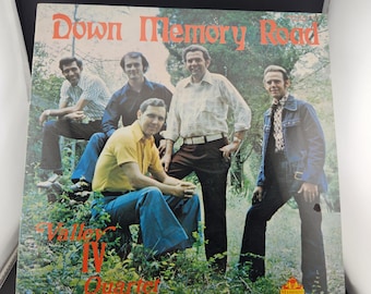 Vintage LP Vinyl Record Album Size 33 RPM / New / Down Memory Lane Valley IV Quartet  / See below for notes