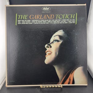 Vintage LP Vinyl Record Album Size 33 RPM / The Judy Garland Touch / Cover has wear