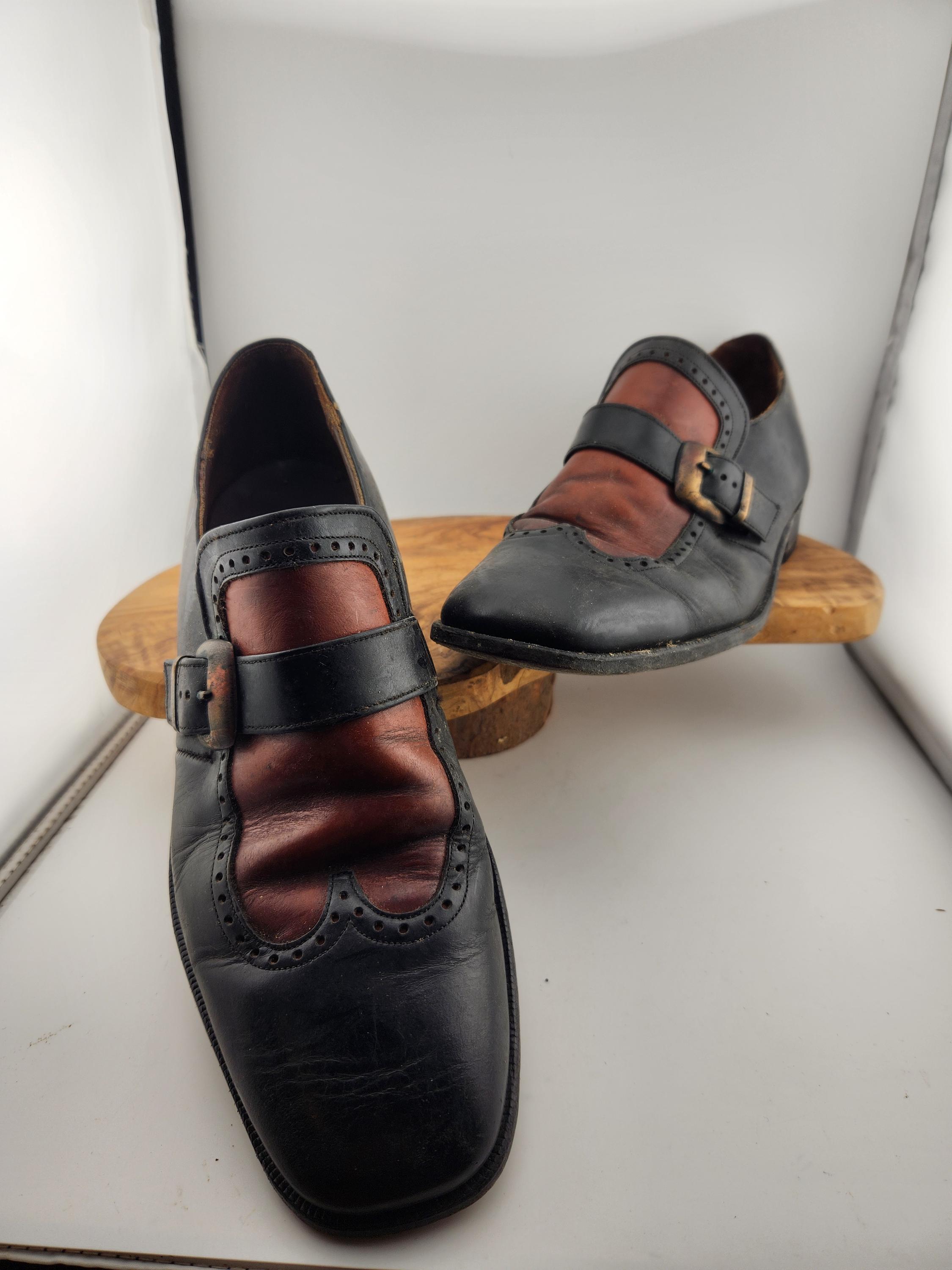 靴 NOS 70s service shoe made by The Hanover Hanover Shoes - Etsy