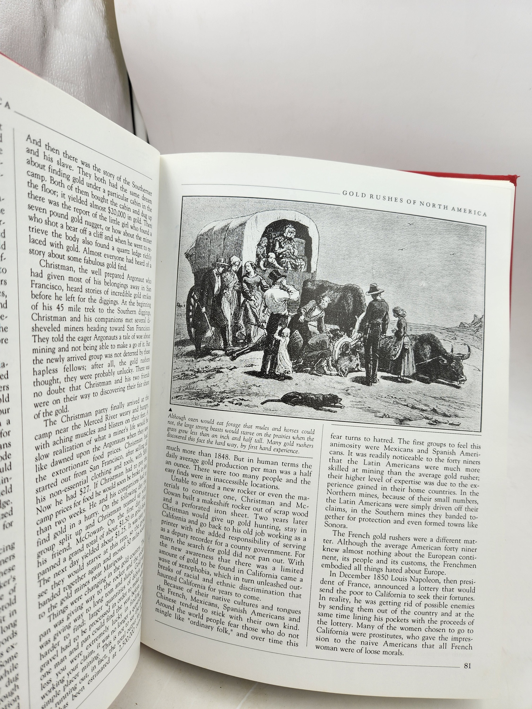 Vintage Book - Gold Rushes of North America an Illustrated History 1990 ...