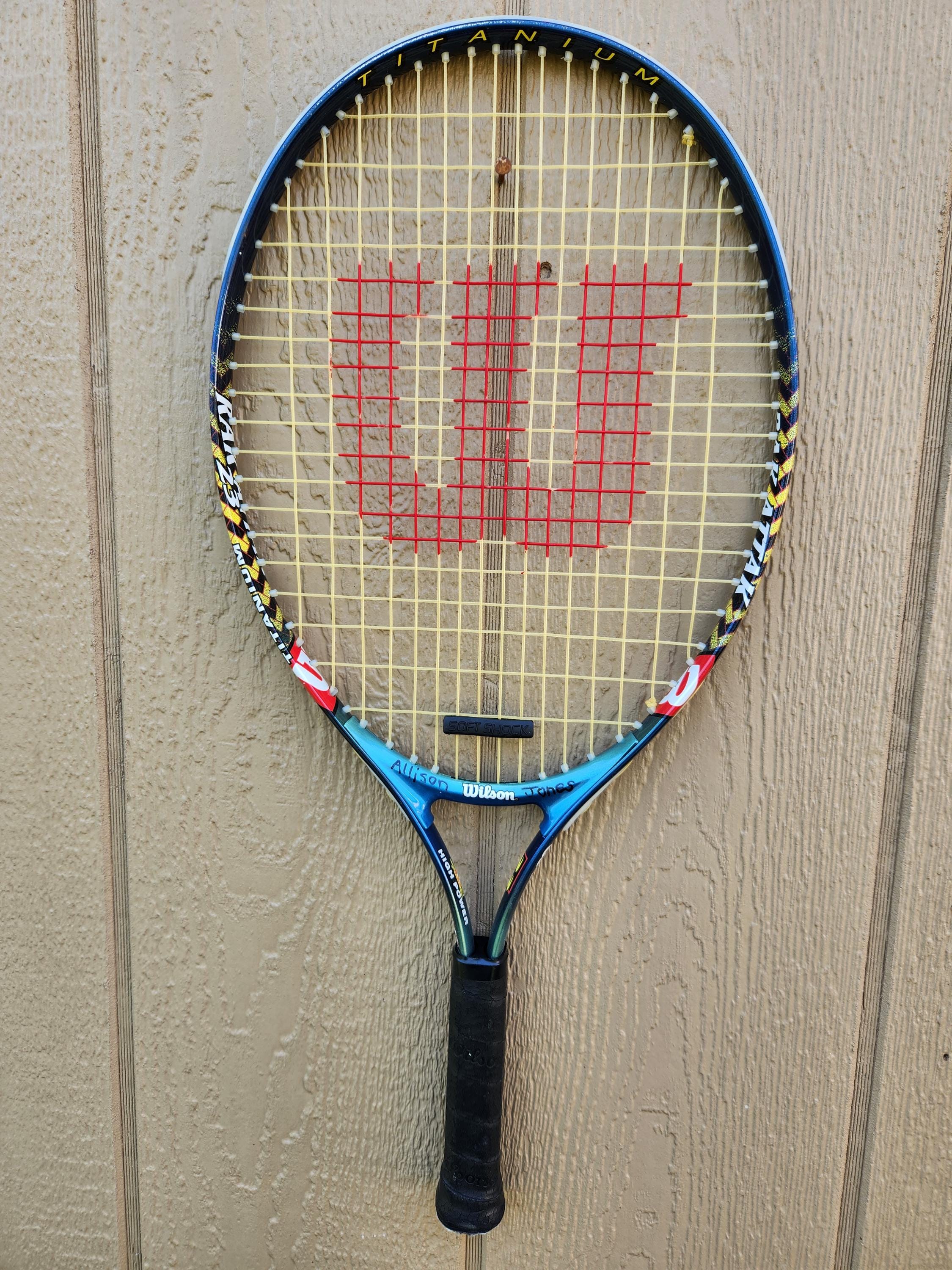 Vintage Wilson Rak Attack 23 Titanium Junior Tennis Racket Plus
