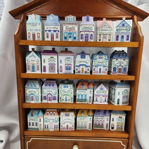 Vintage From 1989 The Lenox Spice Village Each spice jar and rack sold separately See below for more notes image 1