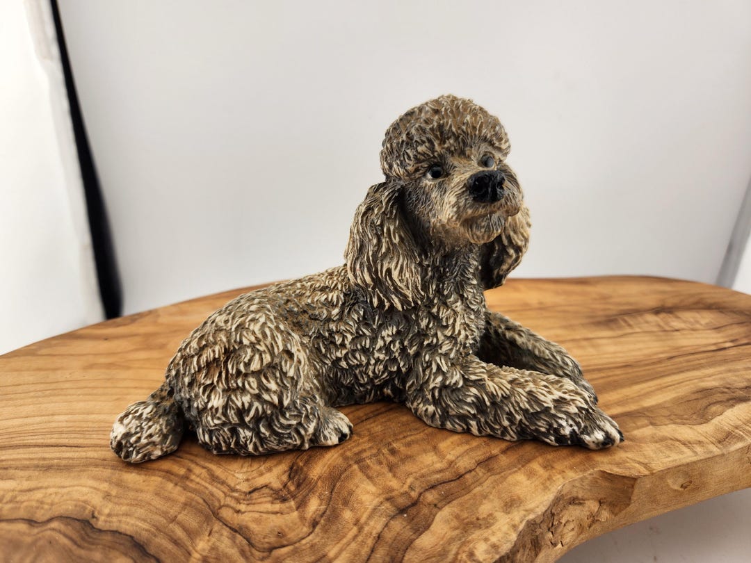 Figurine vintage Castagna Dog Boxer en résine fabriquée en Italie - Canada