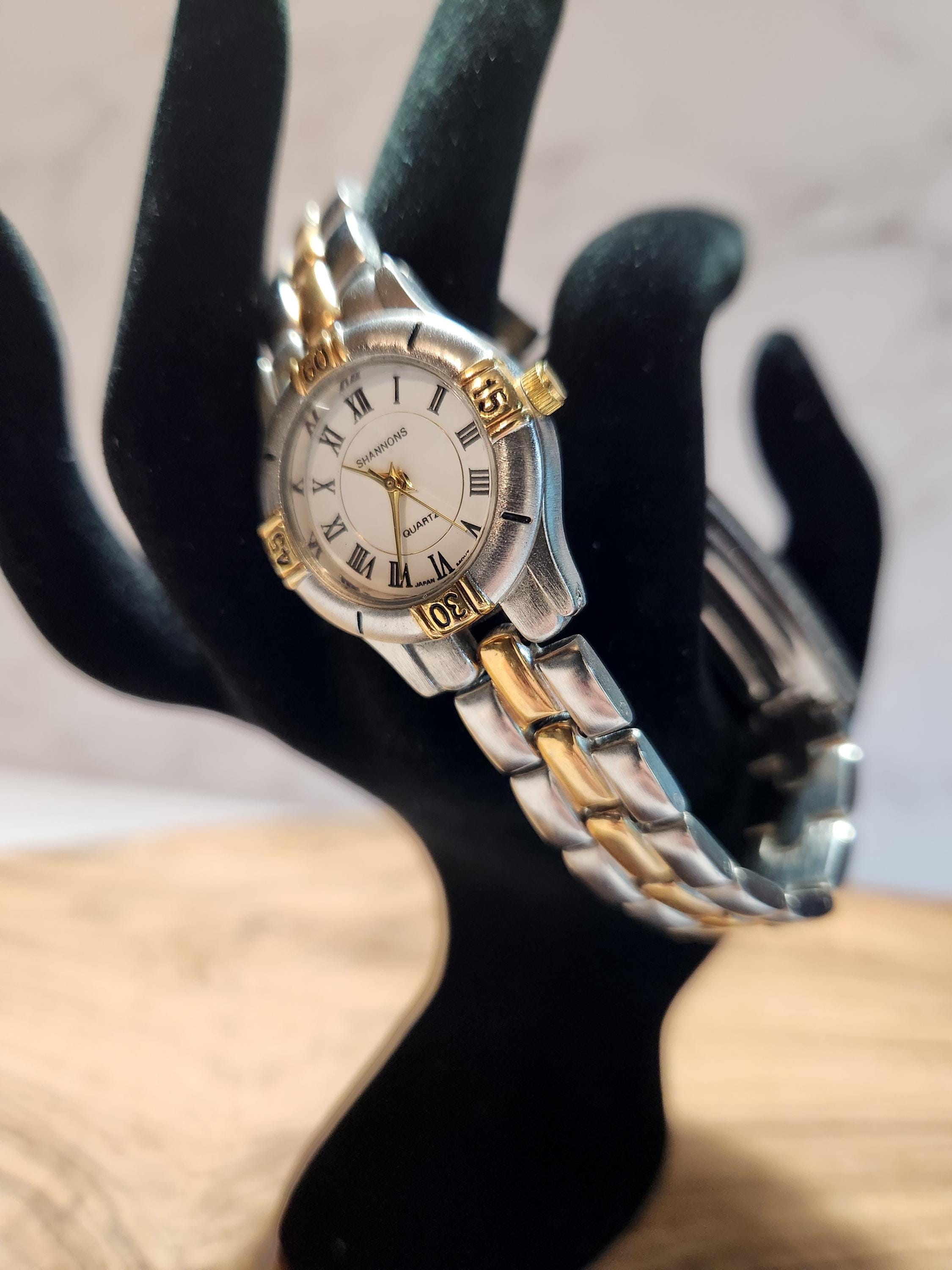 Womens Vintage Shannons Gun Metal L - XXL Watch Renaissance Medieval New Battery Shannons Men main image 4