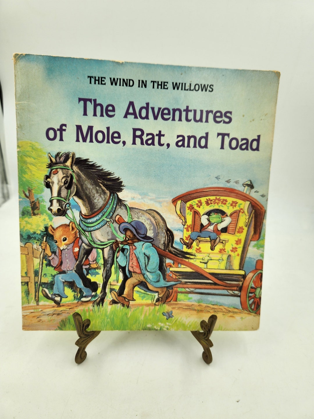 Vintage Children's Book the Wind in the Willows the Adventures of Mole ...