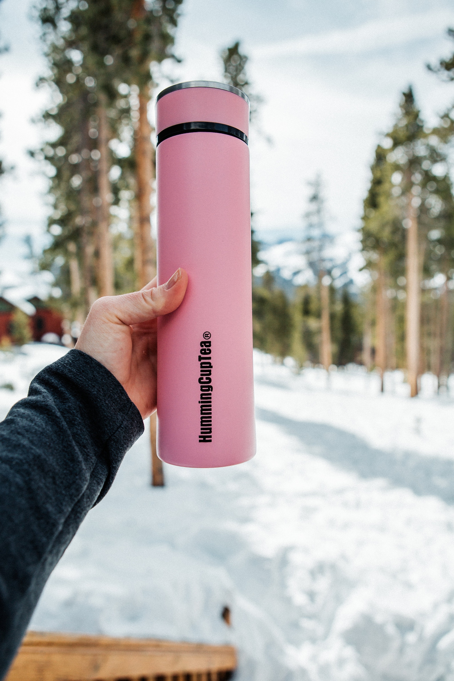 Pink Tea Infuser Bottle Tea Travel Mug Loose Leaf Tea Tea Etsy