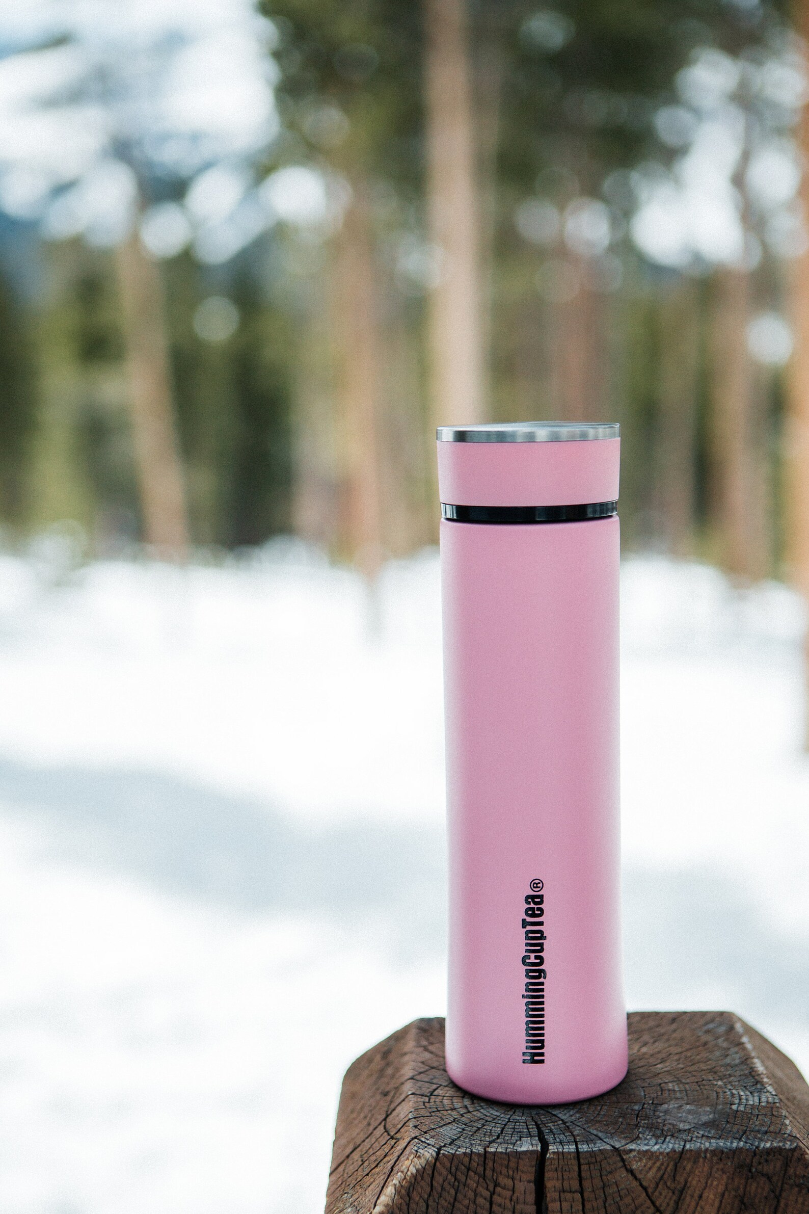 Pink Tea Infuser Bottle Tea Travel Mug Loose Leaf Tea Tea Etsy