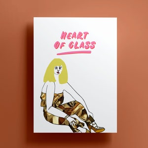 Debbie Harry-print in wit