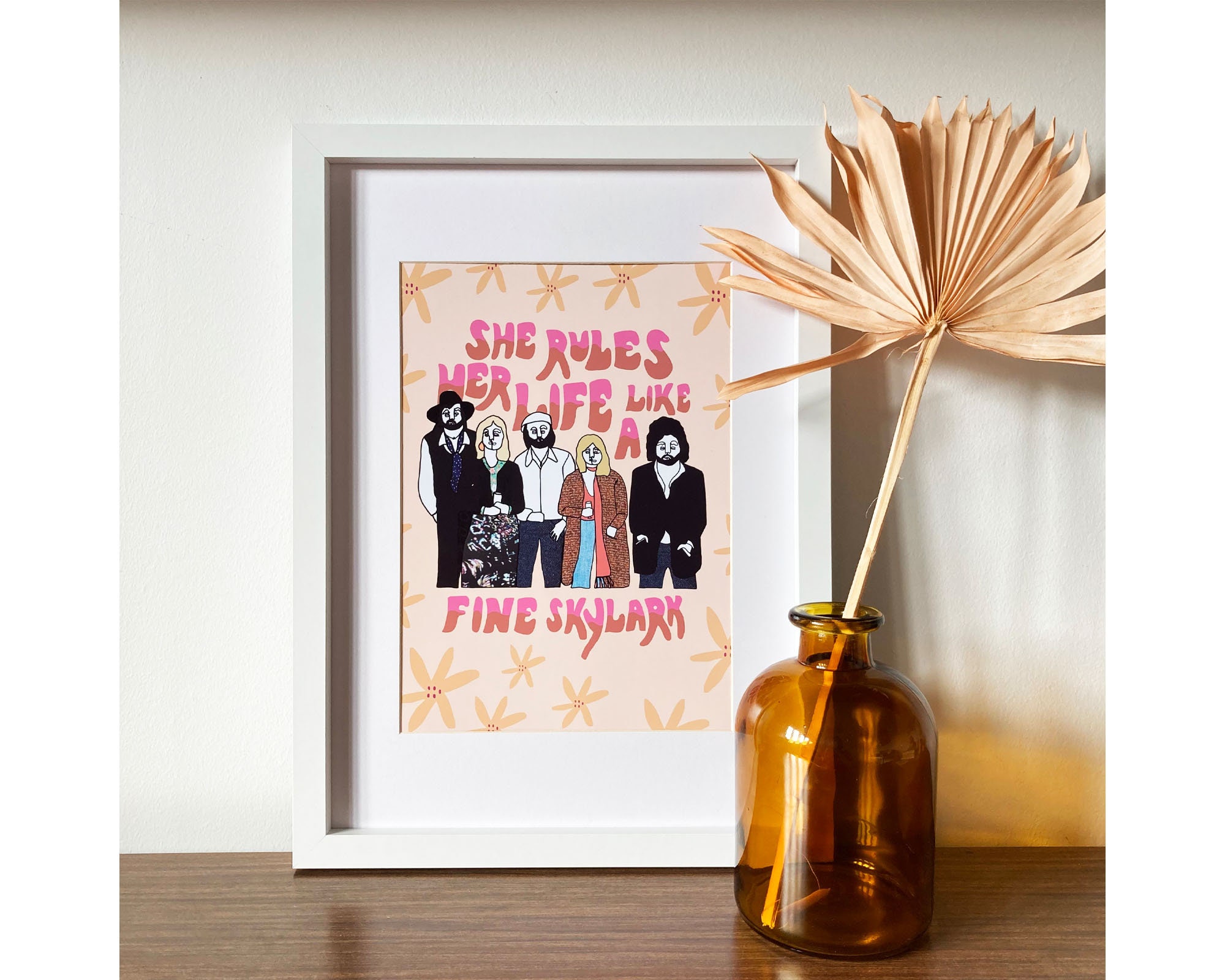 Fleetwood Mac Print Etsy UK
