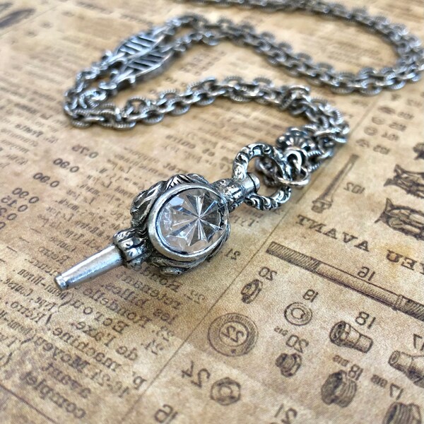 Watch Fob Necklace Etsy