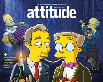 Attitude Magazine - Waylon Smithers