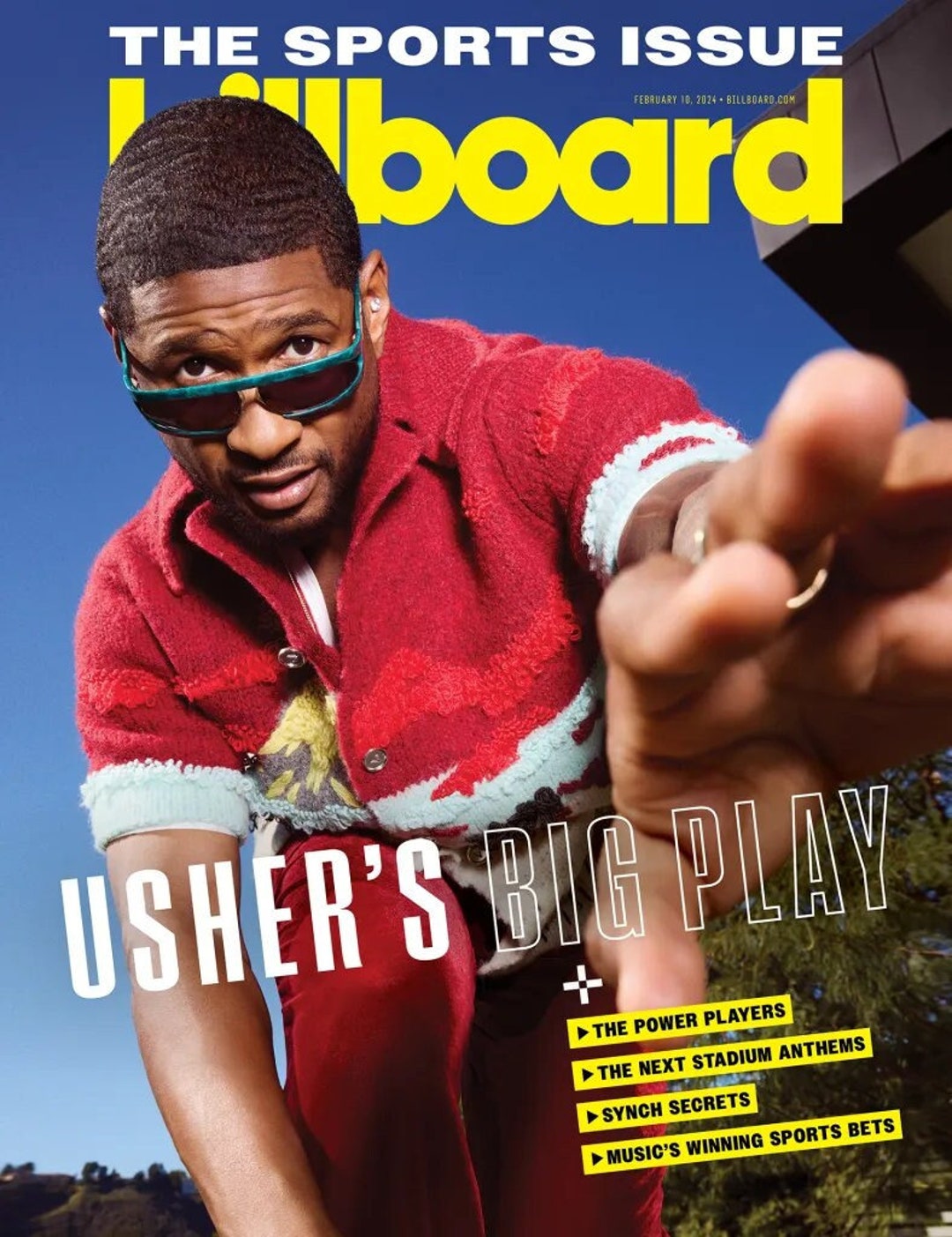 Billboard Magazine Single Issue 2024 the Sports Issue Usher Etsy