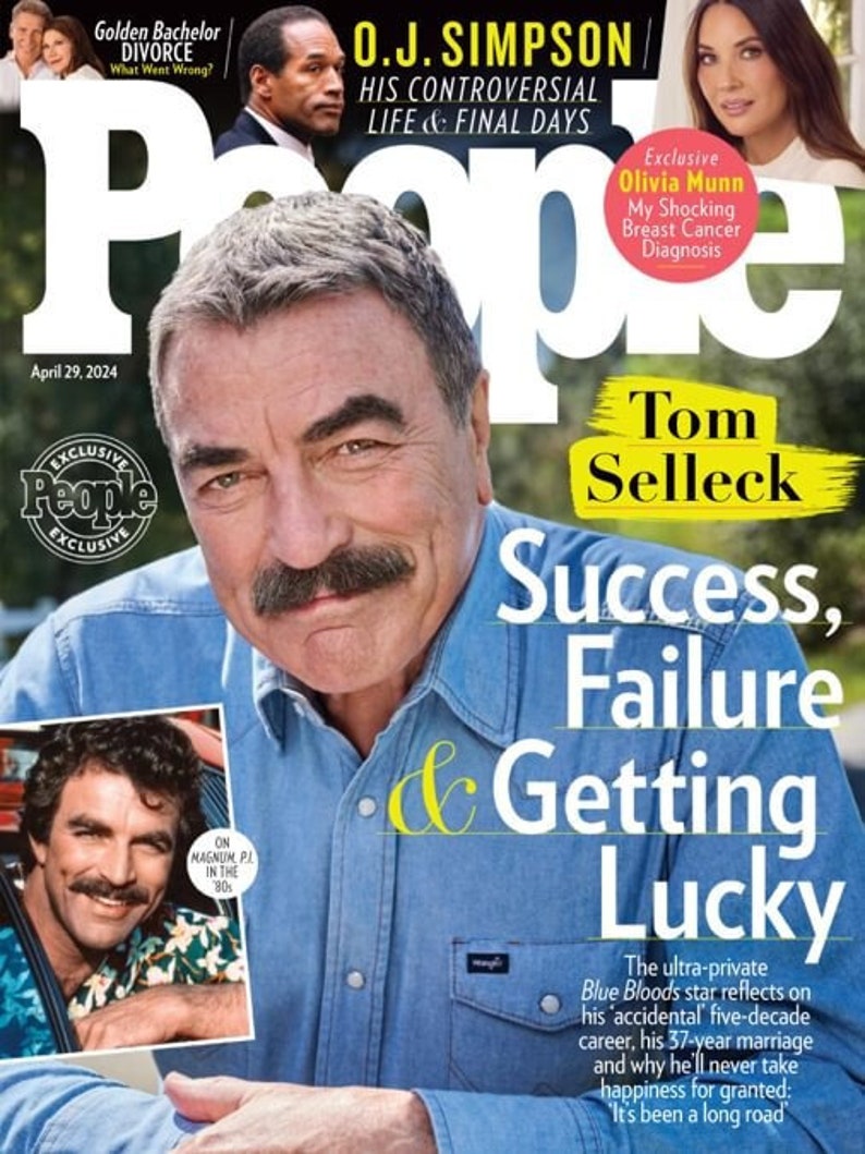 Tom Selleck Magazine people image 1