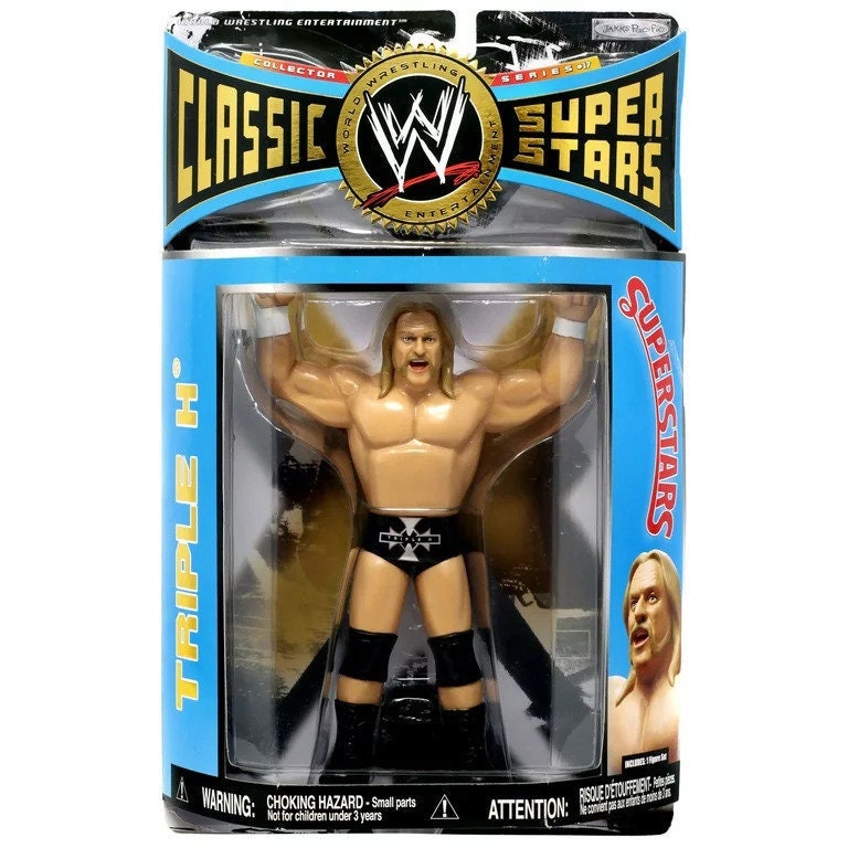 WWE 2004 Jakks Pacific TRIPLE H - HHH Wrestling Action Figure