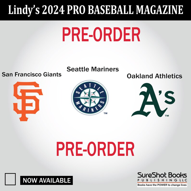 Lindys's 2024 Pro Baseball Magazine / Preorder Etsy