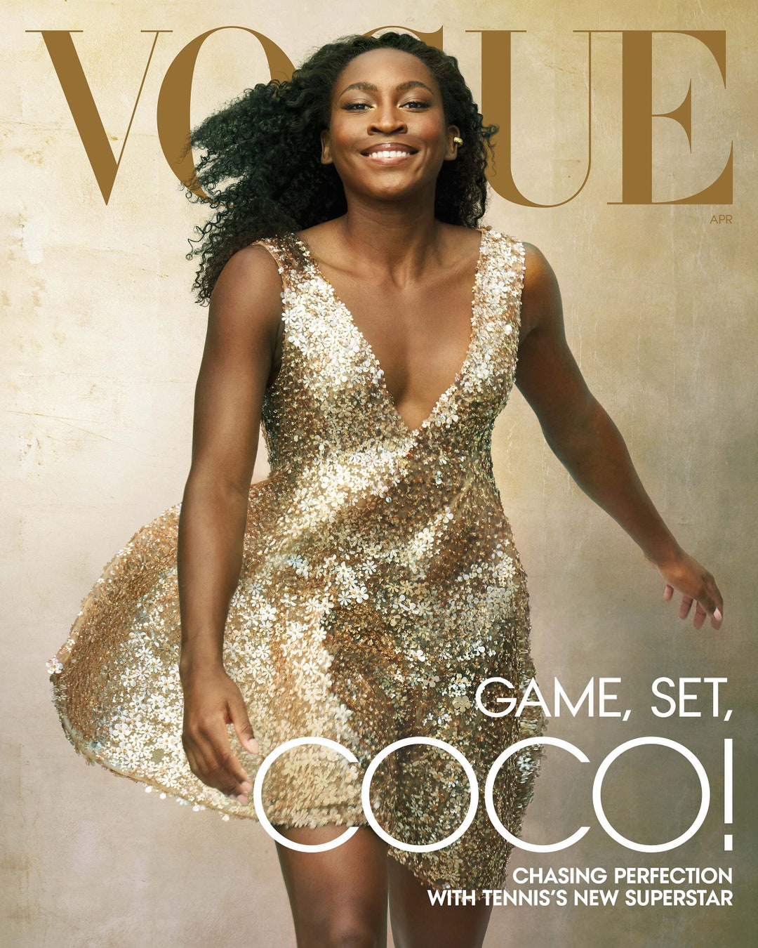 Coco Gauff Game Set COCO Vogue Magazine Etsy