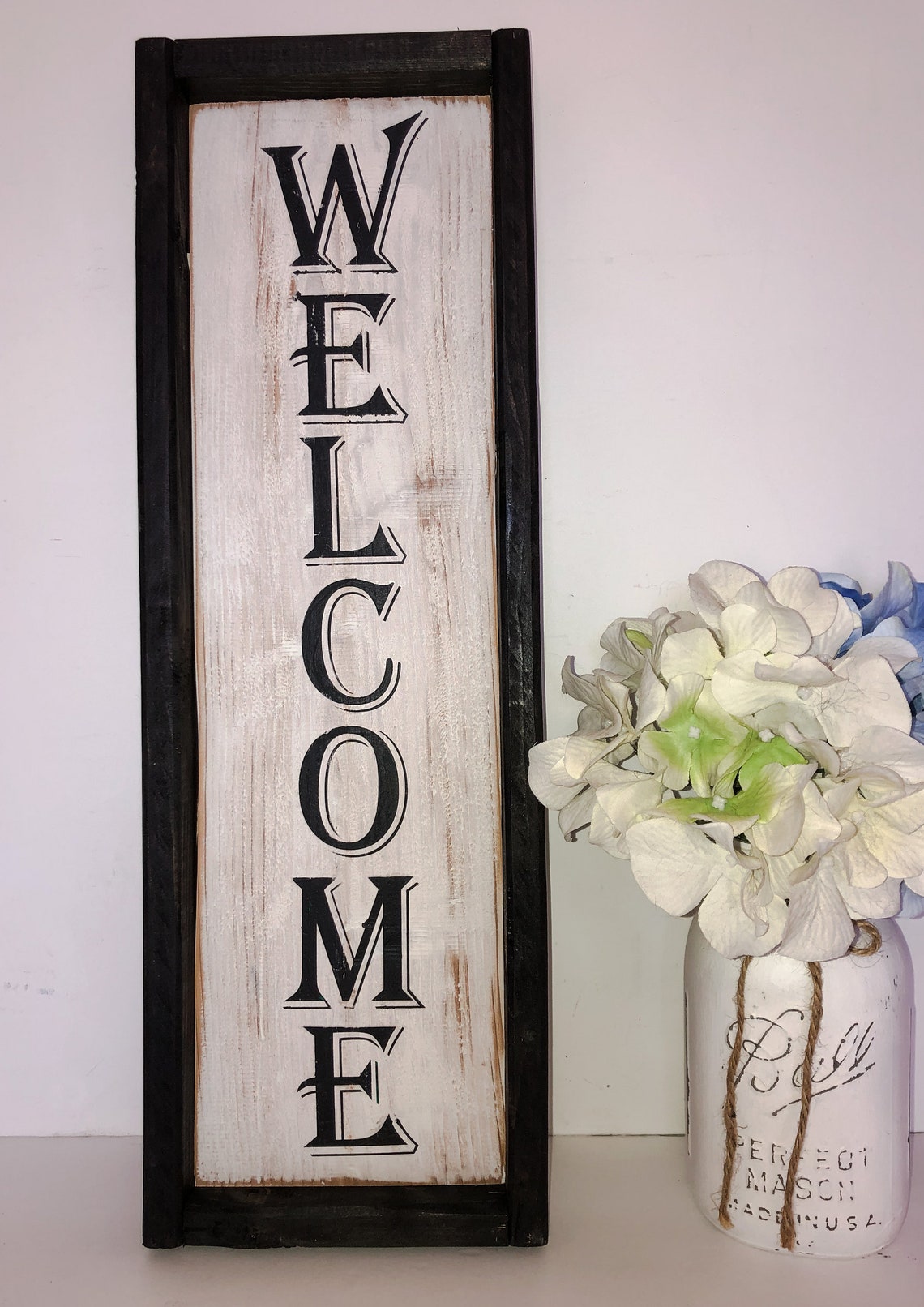 Rustic Entryway Sign Modern Farmhouse Decor Entryway Etsy