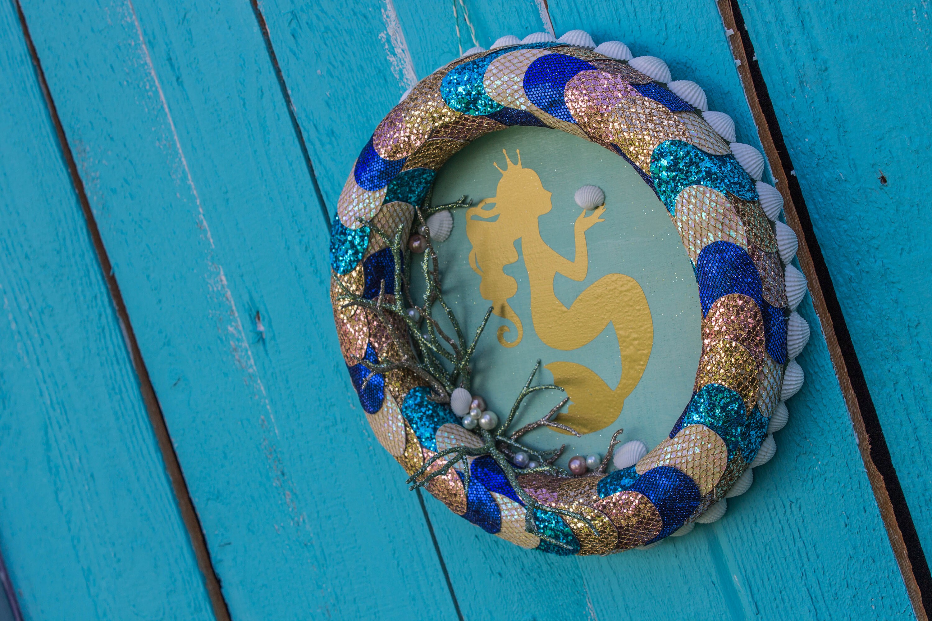 Princess/ Mermaid/ Wall Decor/ Little Mermaid/ Gold/ Kids Etsy