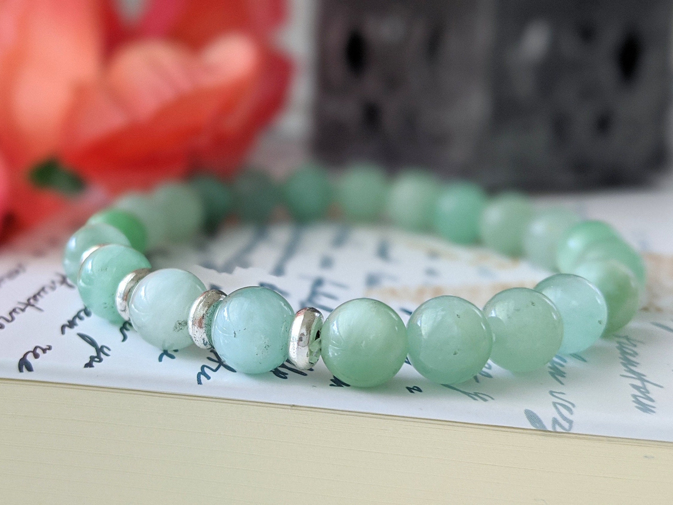 Good Luck Bracelet Burmese Jade Bracelet Friendship Etsy