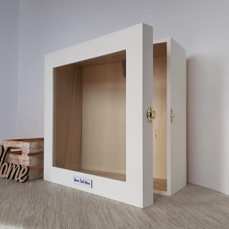 Extra Deep Empty Wooden Personalized 12x12 Shadow Box Frame Etsy