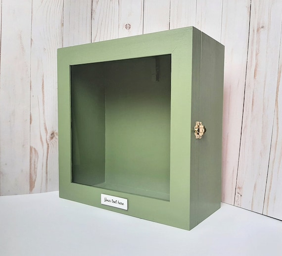 Extra Deep Empty Shadow Box Frame With Glass Display Case Etsy