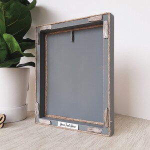 Dorm Room Decor for College Girl Apartment Decor 4x6 Wood Picture Frame for Wall College Student Gift for Son Personalized Roommate Gift