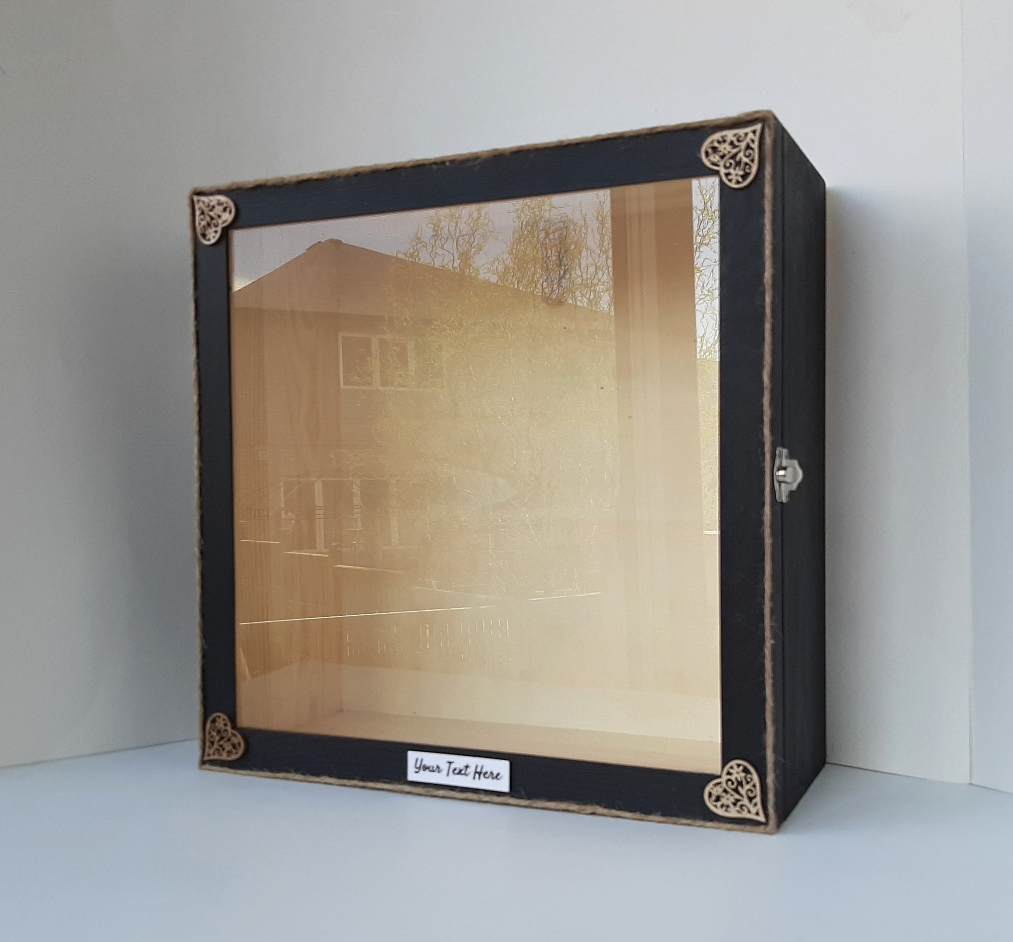 Large Extra Deep Empty Wooden Personalized Shadow Box Frame Etsy