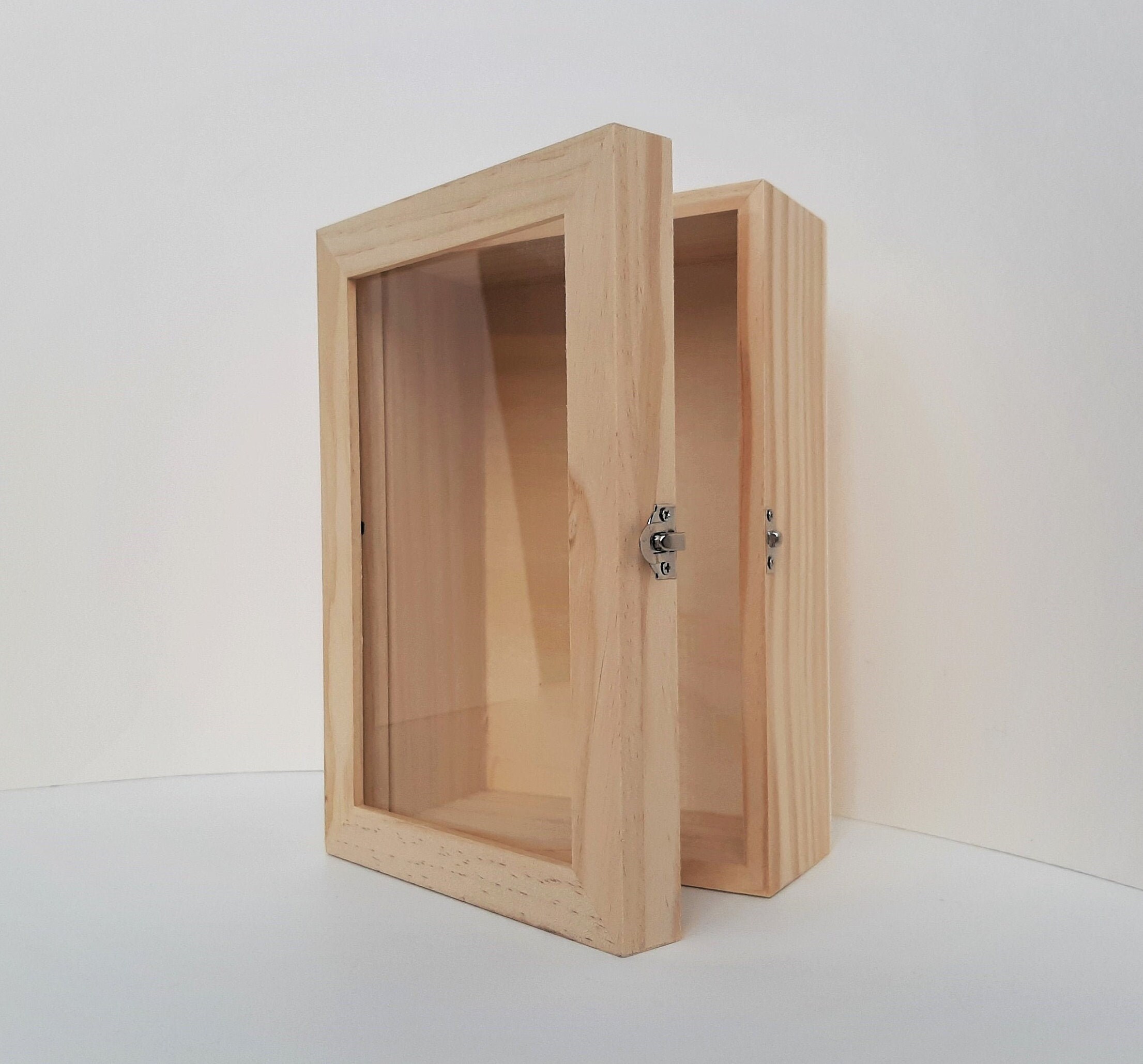 Deep Wooden Shadow Box Frame Memories Box Picture Frame for Etsy