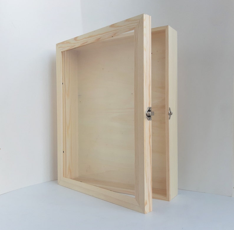 Large Shadow Box Frame Memories Box Environmentally Etsy
