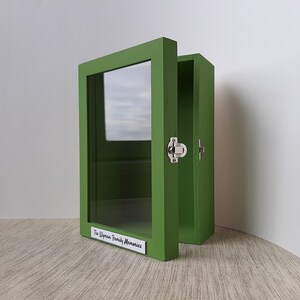 Vitrine Shadow Box, boîte à souvenirs de mariage, cadeau de remise des diplômes pour elle, cadre personnalisé, cadeau maman de sa fille, souvenirs de famille, appartement image 4