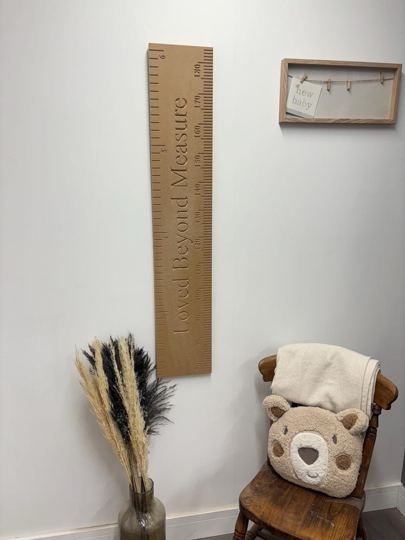 Personalised MDF Height Chart Ruler: Kids Room Decor - Etsy UK