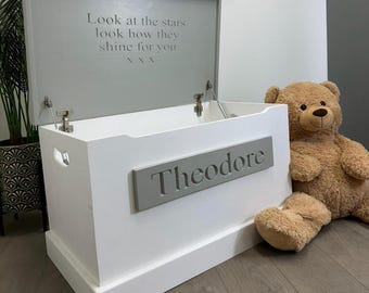 Toy Box Personalised Handmade in the UK - Etsy Toy Box Personalised Handmade in the UK - Etsy