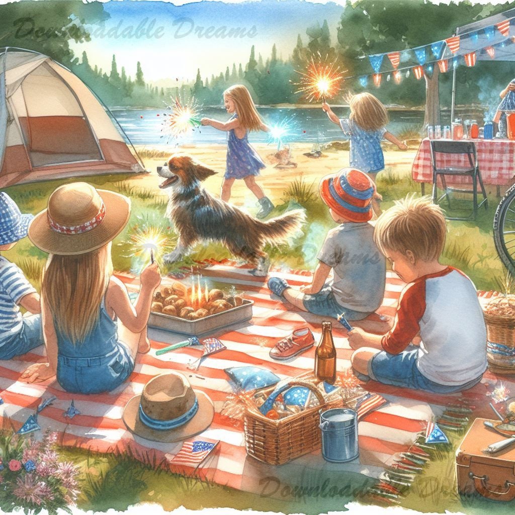 4th of july camping nj
