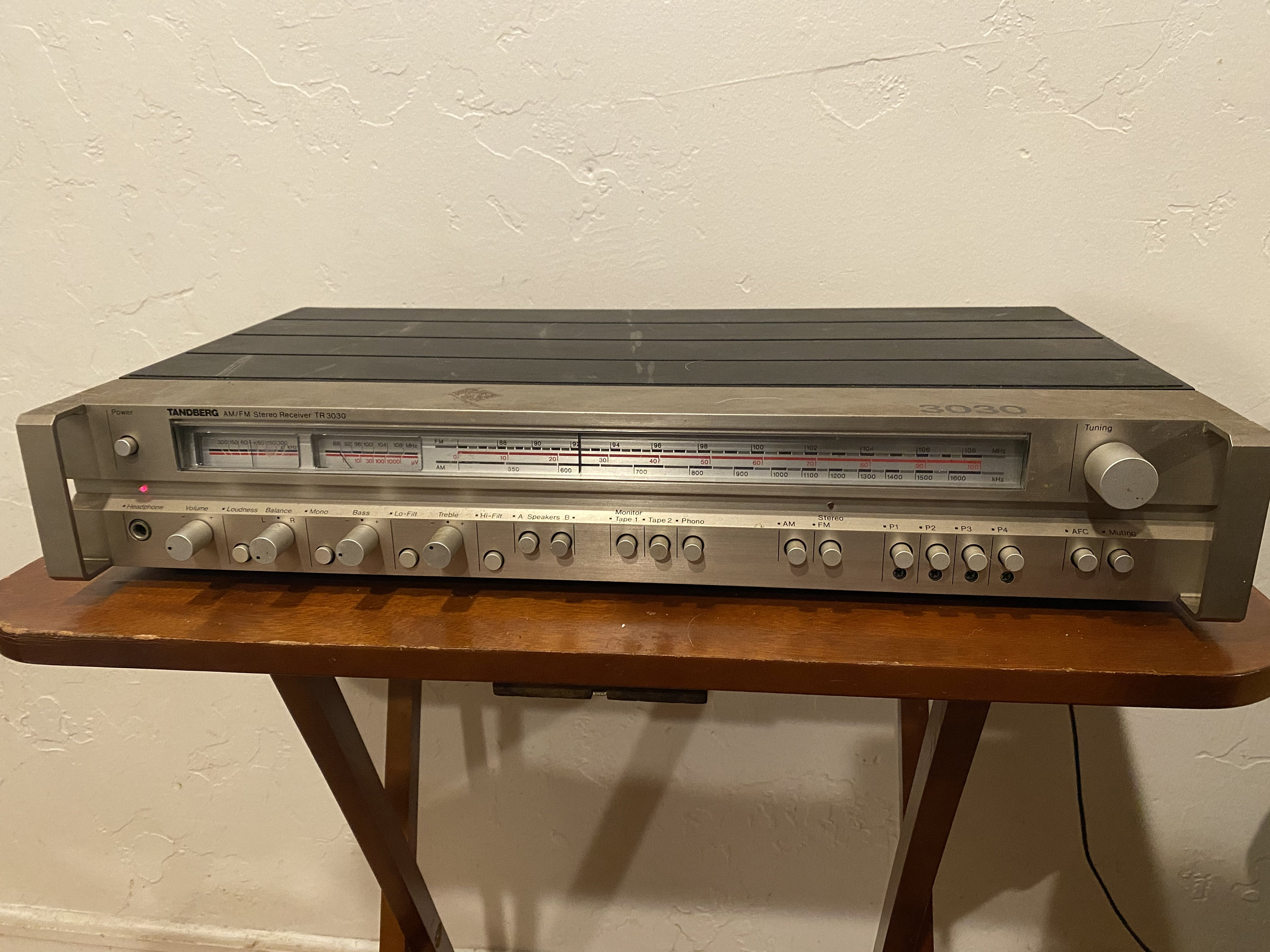 Vintage Tandberg TR 3030 Stereo Receiver Amplifier AM/FM Tuner Etsy
