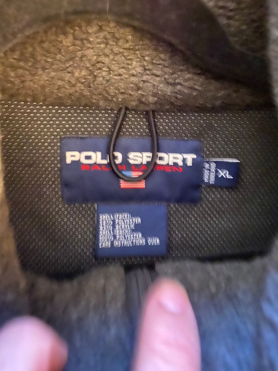 Vintage 90s Polo Sport Gore Windstopper Full Zip … - image 5