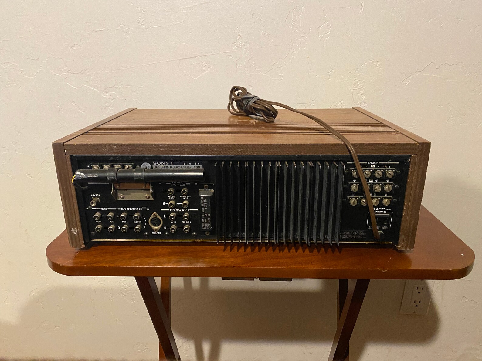 Vintage Sony STR7055 AM FM Stereo Receiver Tested & Working Etsy