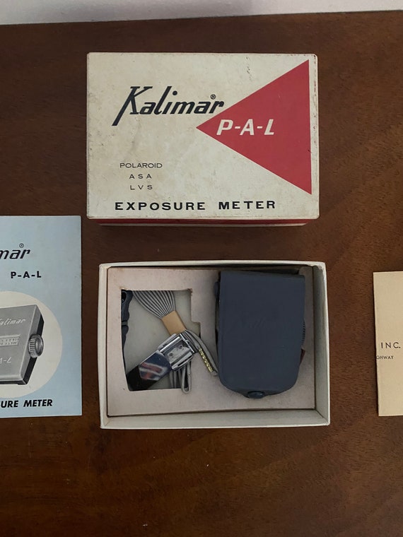 Brand New Kalimar P-A-L Polaroid ASA LVS Exposure Meter W/ 