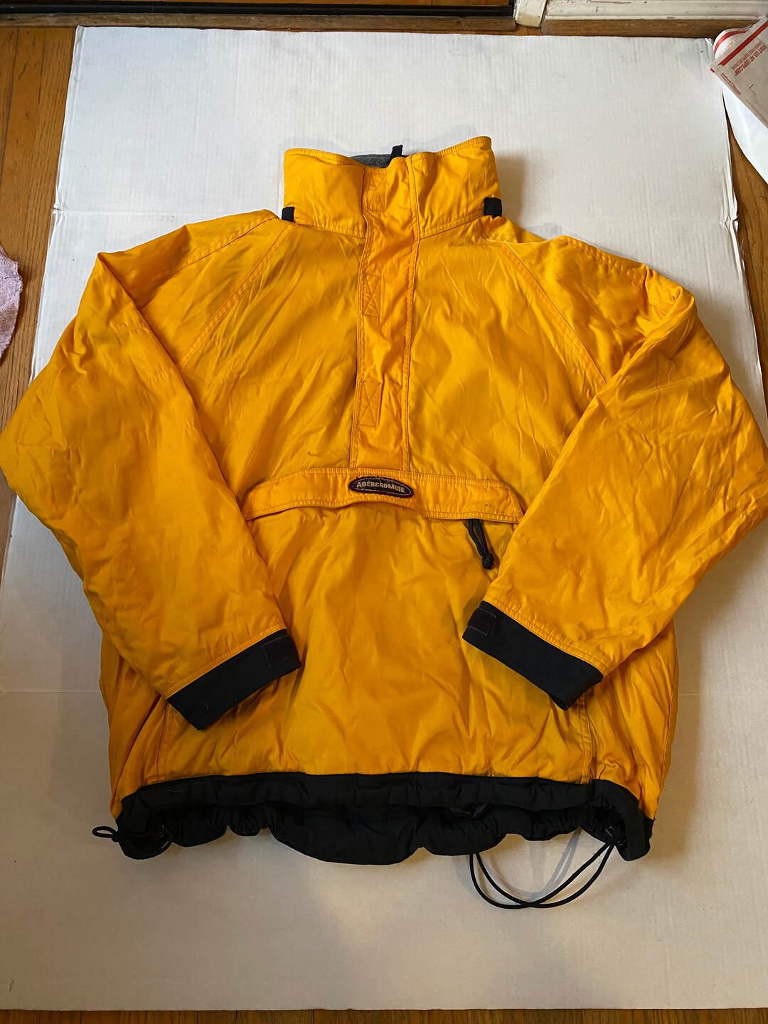 Abercrombie yellow deals raincoat