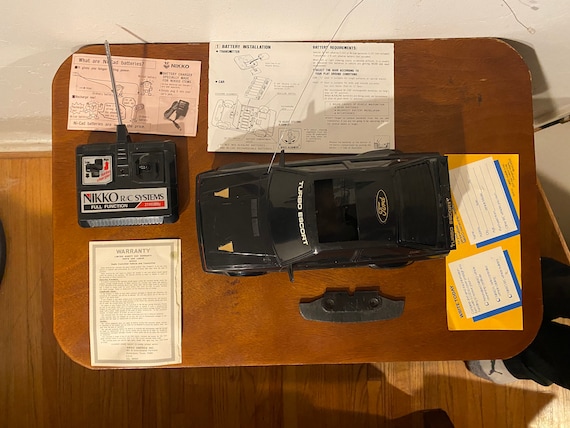 小鹿 FORD ブラックフット 完全動作品 昭和レトロ 送料込み 1/10 RC タミヤ 電動RCカーシリーズ 1/10RC オフロードピックアップ ブラック