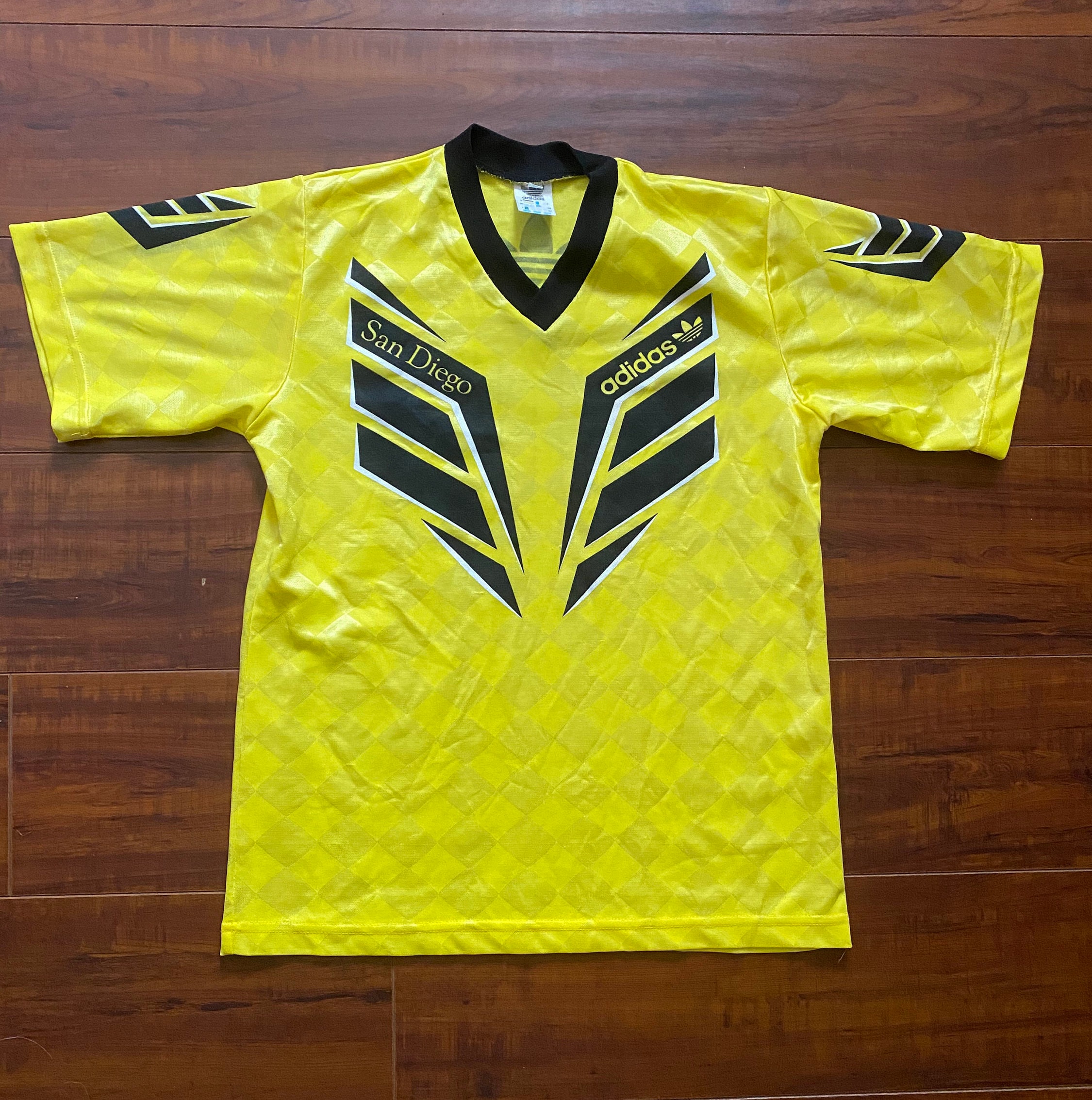 Vintage 80s Yellow San Diego Soccer Made - Etsy