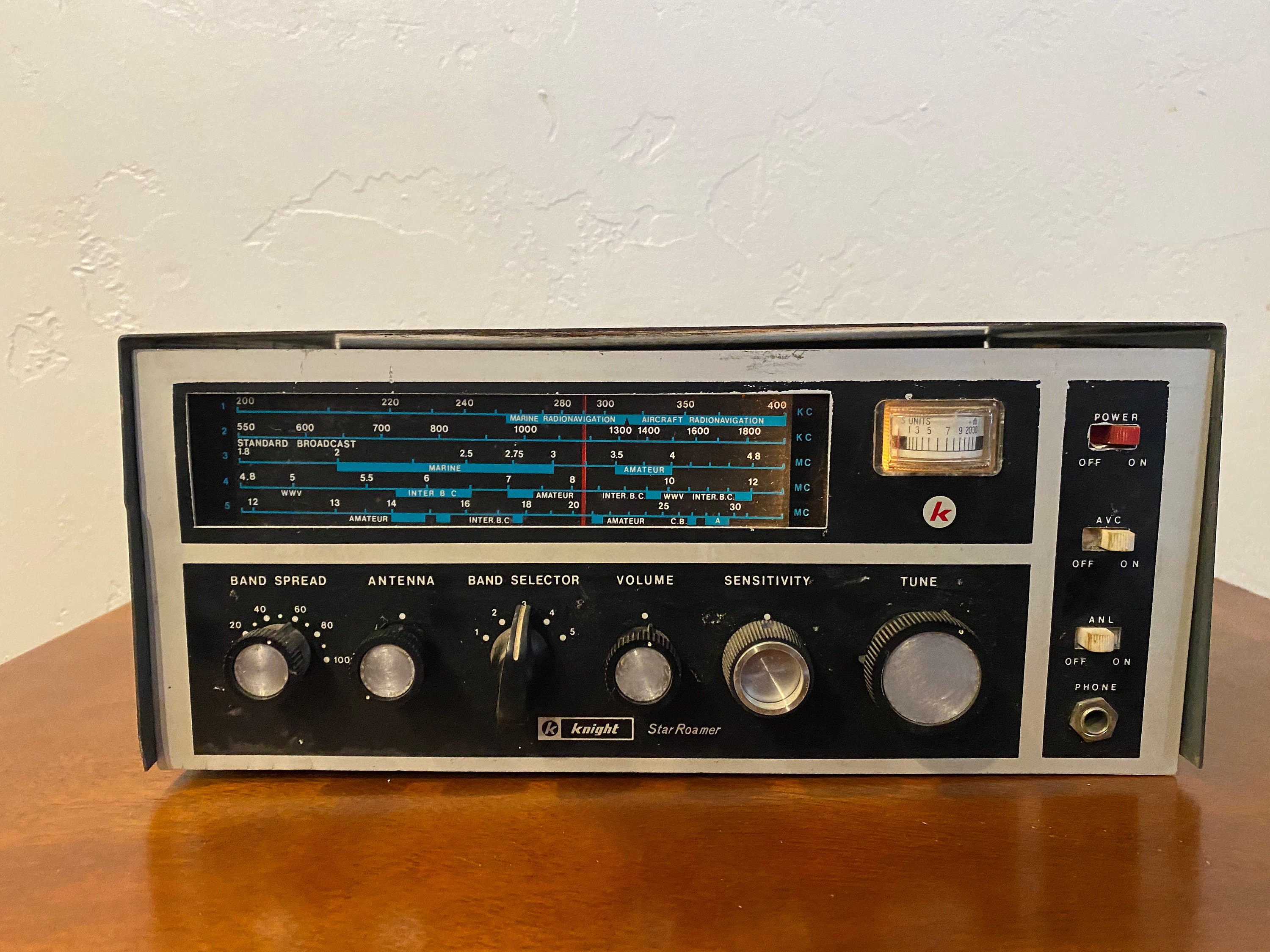 Vintage Knight Kit Model Star Roamer Shortwave Etsy