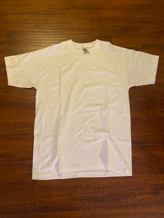 Maakte zich klaar Boekhouder T Vintage 90s Nike Blank White Short Sleeve Tee Shirt Made in - Etsy