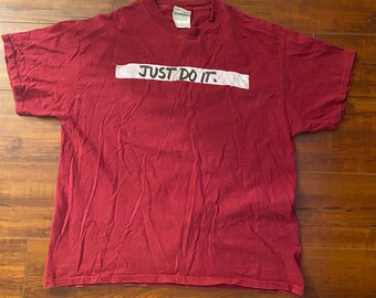 Nike Just Do It Tee - Etsy