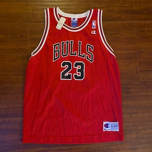 Chicago Bulls Black Pinstripe Jersey Michael Jordan #23 Size 48