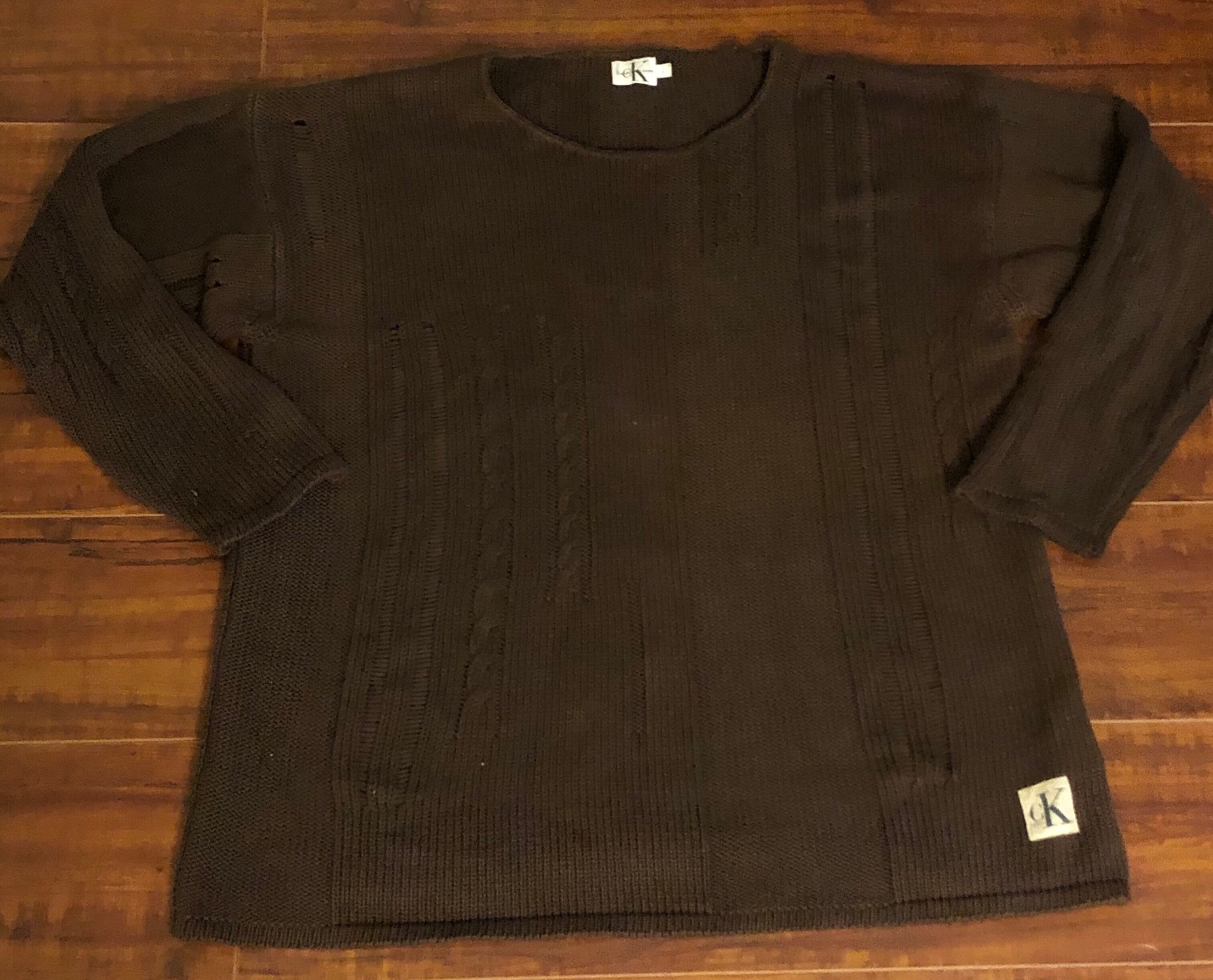 Vintage Calvin Klein Jeans Knit Sweater 