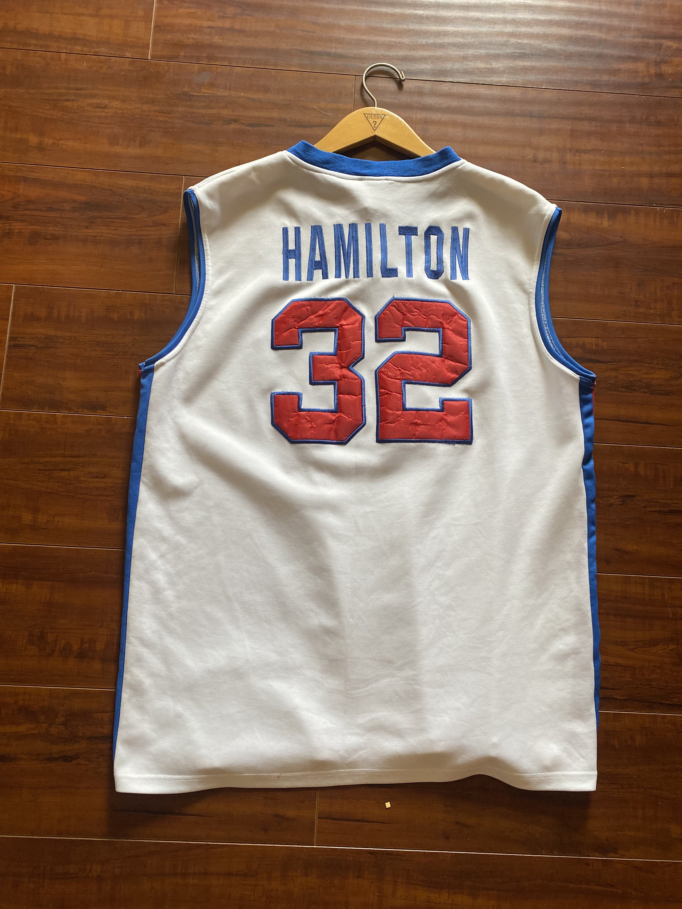 Hamilton Detroit Pistons Autographed Detroit Pistons Richard Rip