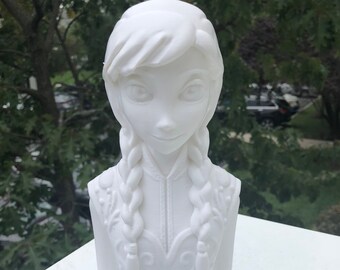 Busto de Anna Frozen PLA