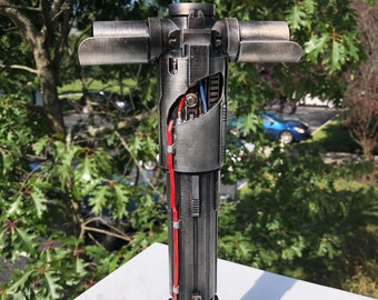 Star Wars Inspired Kylo Ren Painted Lightsaber