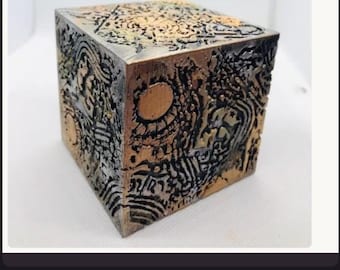 NEW Movie realistic all sparks cube Transformers inspired, 9x9x9 inches