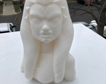 Star Wars The Mandalorian Inspired Ahsoka Tano Figurine, unpainted